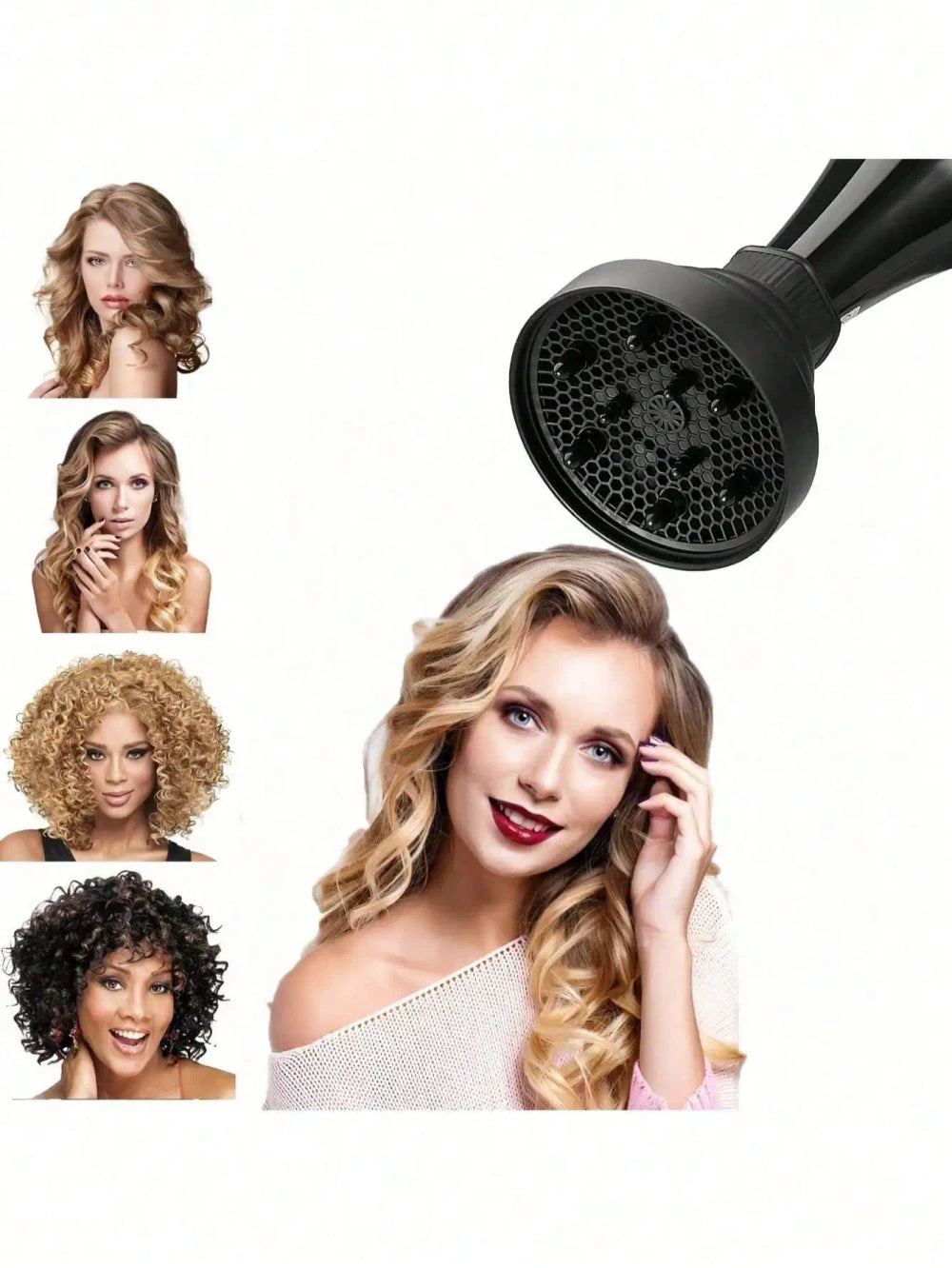 Universal Silicone Hair Dryer Diffuser