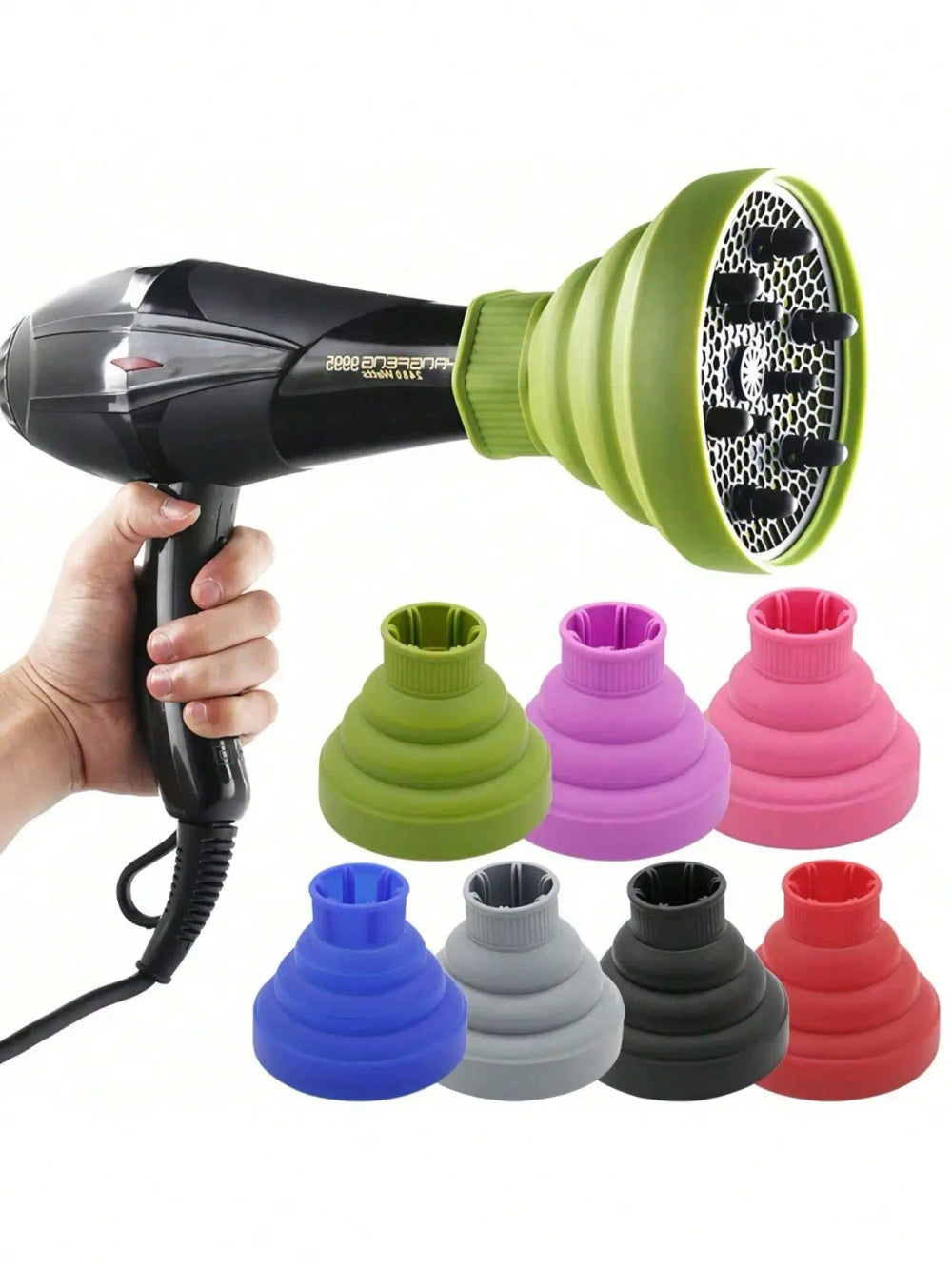 Universal Silicone Hair Dryer Diffuser