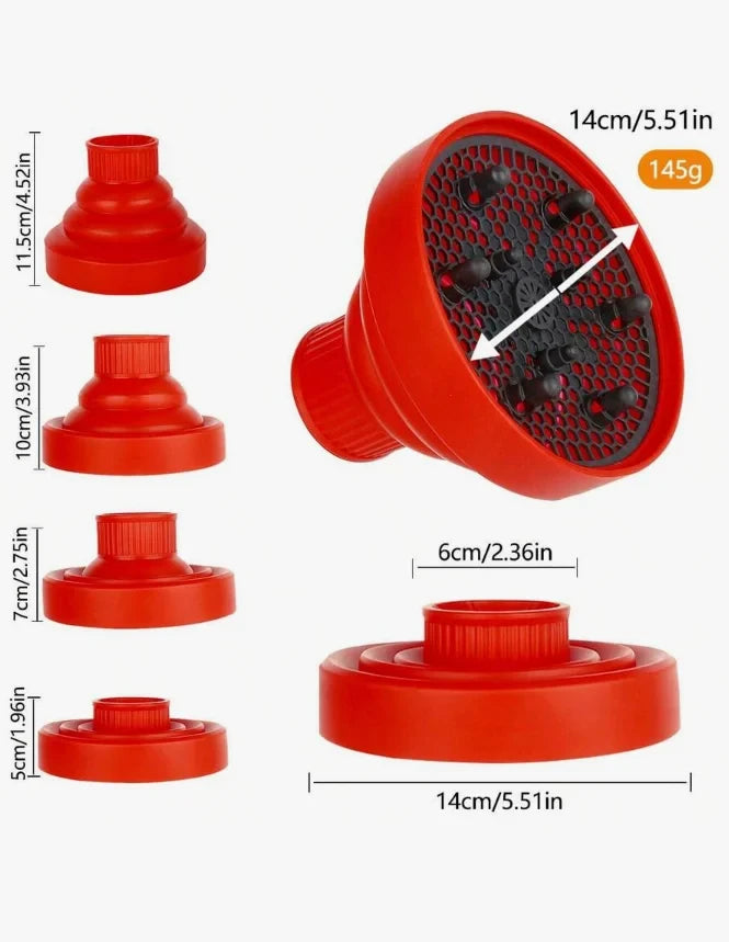 Universal Silicone Hair Dryer Diffuser