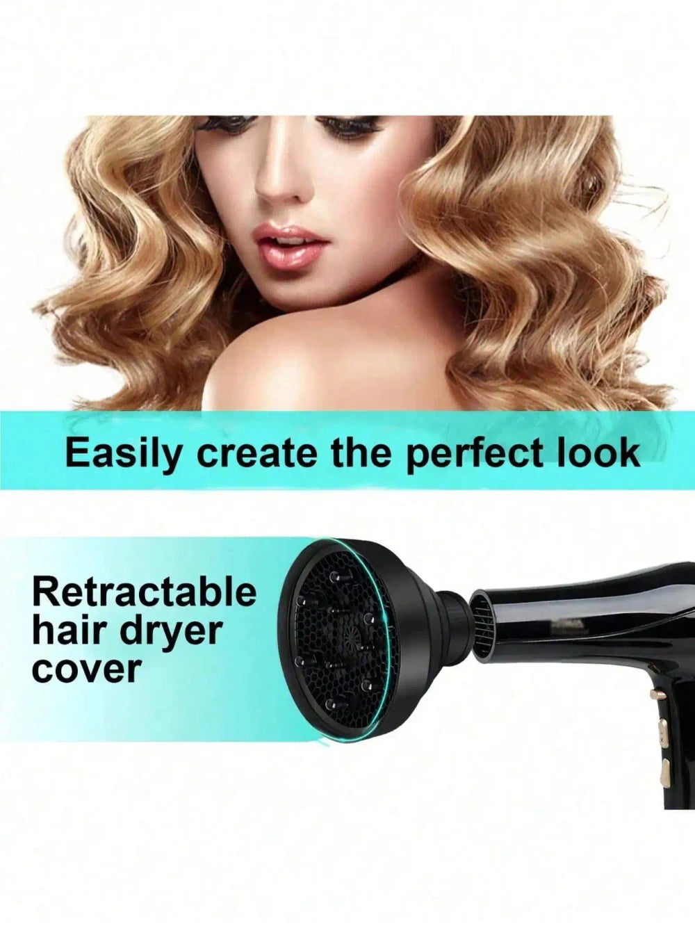 Universal Silicone Hair Dryer Diffuser