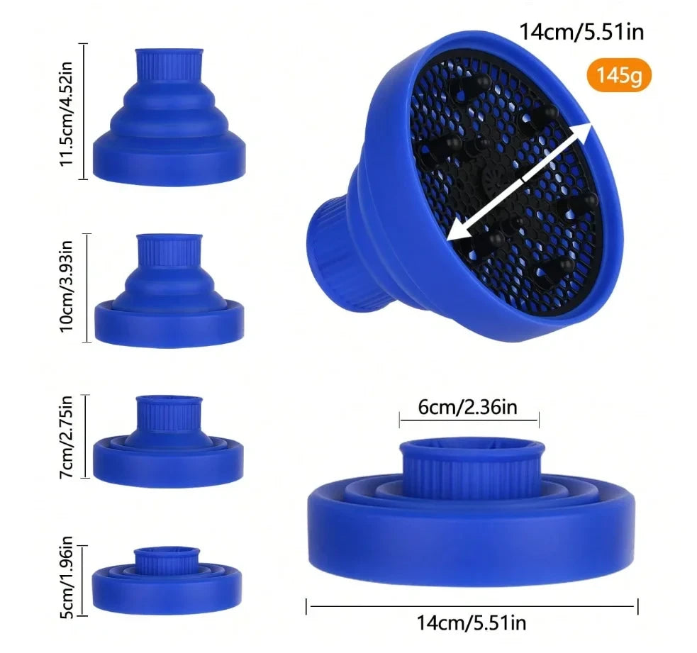 Universal Silicone Hair Dryer Diffuser