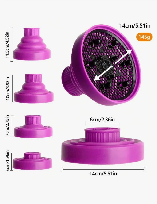 Universal Silicone Hair Dryer Diffuser