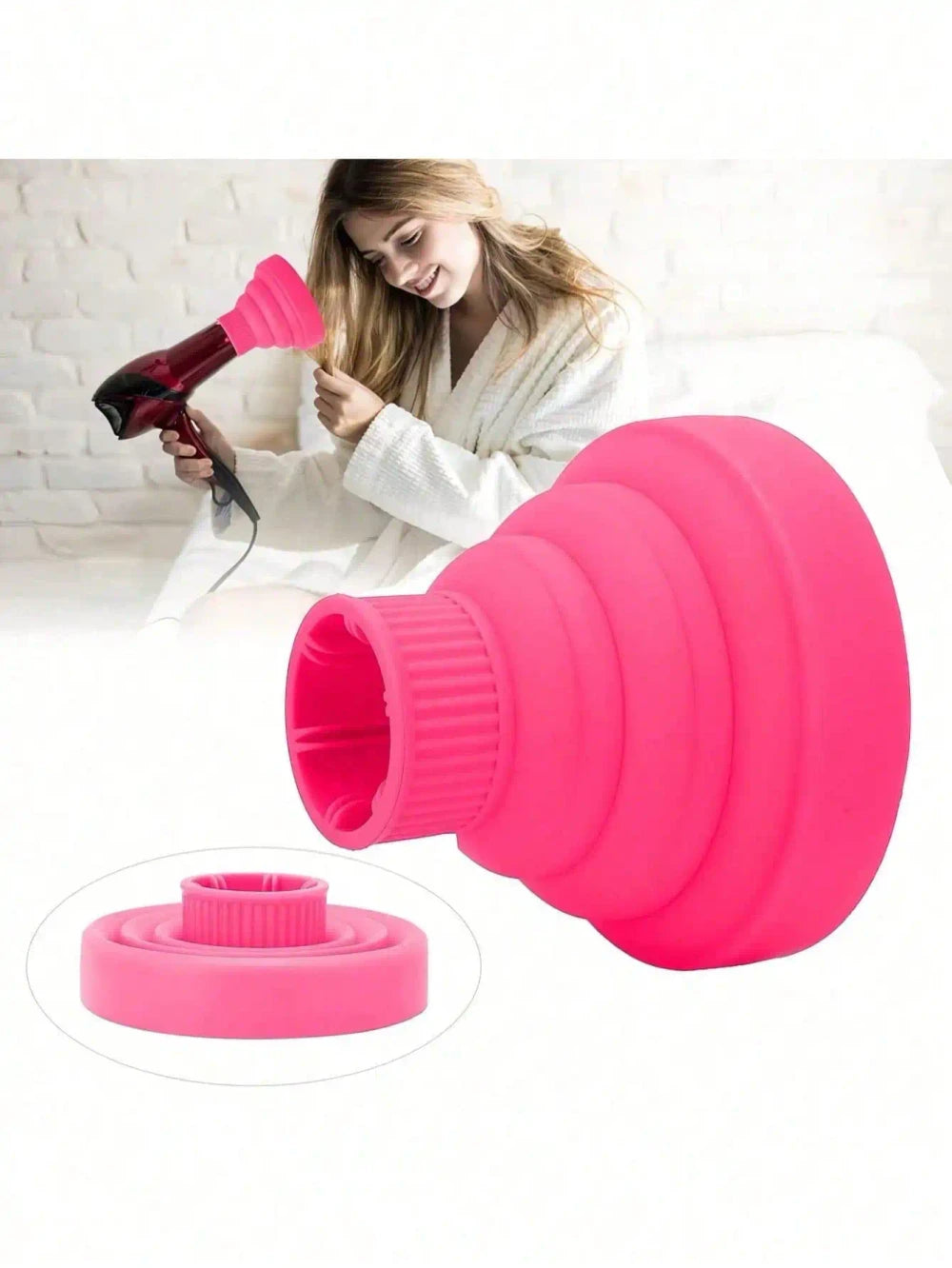 Universal Silicone Hair Dryer Diffuser