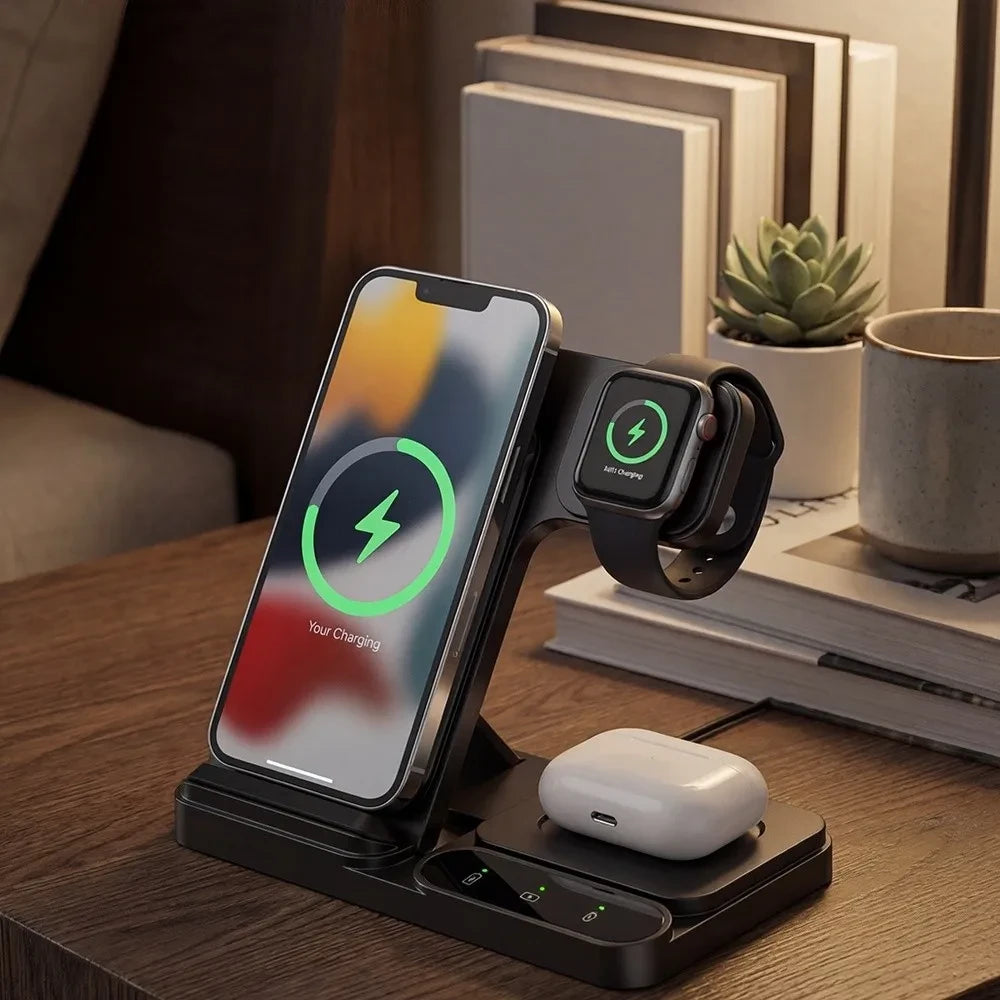 Magnetic Wireless Charging Station Dock