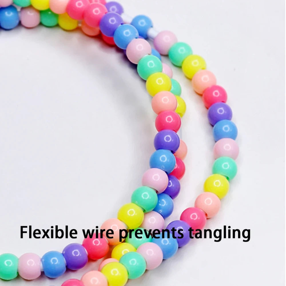 Beaded USB Type-C Charging Cable