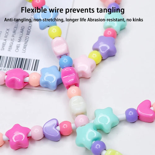 Beaded USB Type-C Charging Cable