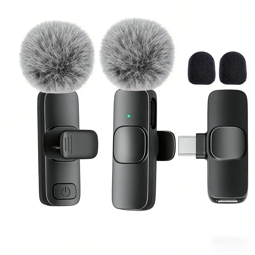 Wireless Lavalier Microphone for Type-C Devices