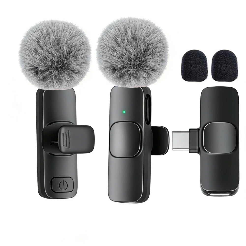 Wireless Lavalier Microphone for Type-C Devices
