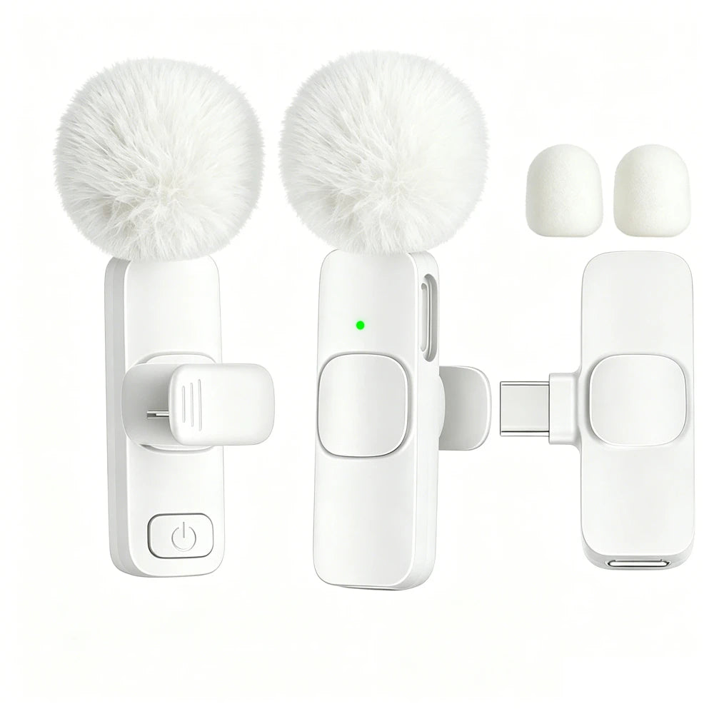 Wireless Lavalier Microphone for Type-C Devices
