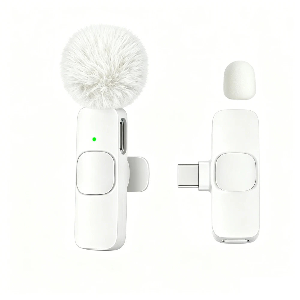 Wireless Lavalier Microphone for Type-C Devices