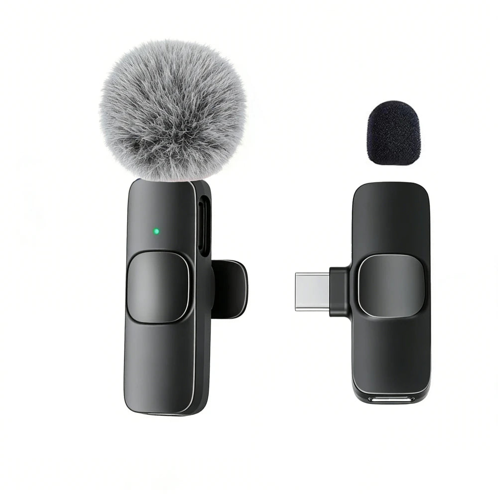 Wireless Lavalier Microphone for Type-C Devices